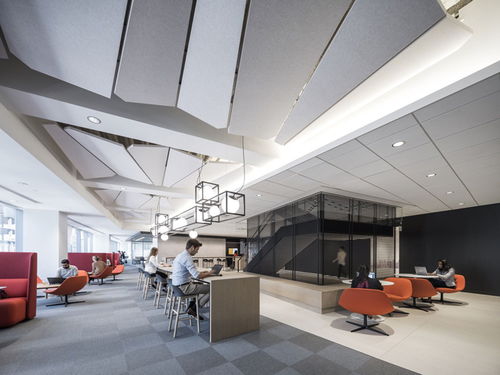 時尚辦公網 商務咨詢服務公司紐約總部設計欣賞，專注與協作的完美結合